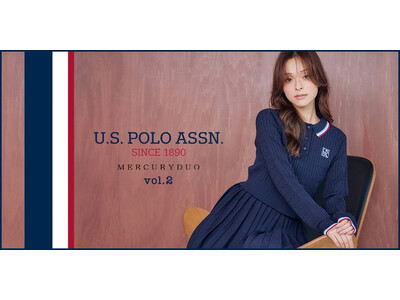 ＜MERCURYDUO＞設立135周年を迎えた「U.S. POLO ASSN.」とのコラボレーション第2弾を12月24日(水)に発売