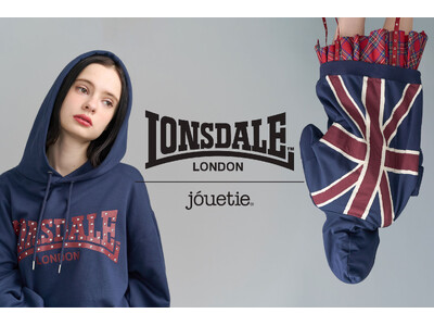 「jouetie(ジュエティ)」×「LONSDALE（ロンズデール）」ロンドンカルチャーを取り入れたコラボレーション第三弾が登場