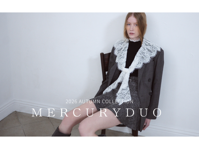 ＜MERCURYDUO（マーキュリーデュオ）＞奥行きのある美しさを纏う『Novo Barocco』をコンセプトにした2026年秋コレクションのカタログを2026年8月5日(水)に公開