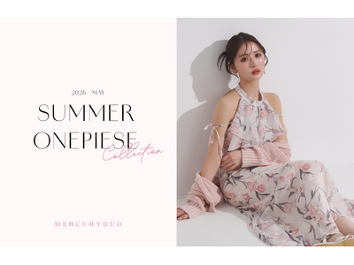 ＜MERCURYDUO（マーキュリーデュオ）＞2026SUMMER展示会でも大反響の注目ワンピースが発売。
