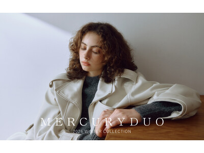＜MERCURYDUO（マーキュリーデュオ）＞軽やかな構築美でエレガンスを描く『Light Structure』をコンセプトにした2026年冬コレクションのカタログを2026年10月16日(金)に公開
