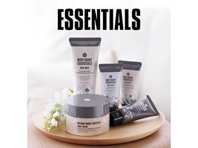 心に寄り添う3種の香りでうるおいケアを。『MARY QUANT ESSENTIALS』から、これからの乾燥する季節にぴったりなヘア＆ボディケアアイテムが発売