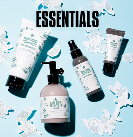『MARY QUANT ESSENTIALS』から、春夏に向けたボディ＆ヘアケアアイテムが限定発売