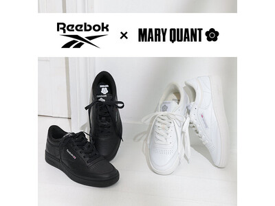 アイコニックで革新的なスポーツカルチャーブランド『リーボック』とマリークワントのコラボレーションスニーカーが数量限定で登場！