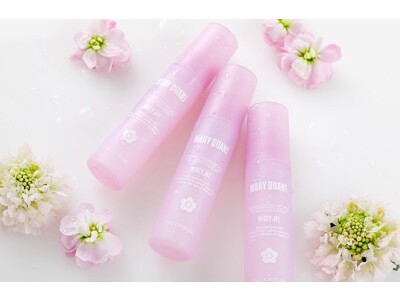 上品なフローラルブーケの香りと爽やかな夏限定処方で、肌をひんやりクールダウンマリークヮントの定番オイルインミスト『ミスティー ジェット』が夏バージョンで6月2日（金）より数量限定発売