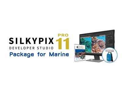 水中写真をパッと美しく『SILKYPIX Developer Studio Pro11 ～Package for Marine～』発売のご案内