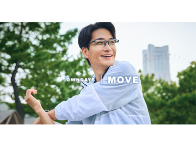 【OWNDAYS｜オンデーズ】新ブランド「OWNDAYS｜MOVE」が売上計画比160％を達成！新ギミック搭載モデルは計画比約2倍。