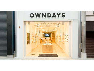 【OWNDAYS | オンデーズ】「大須商店街」に11月28日、中部エリア初となる2階建て路面店「OWNDAYS 名古屋大須店」を出店。