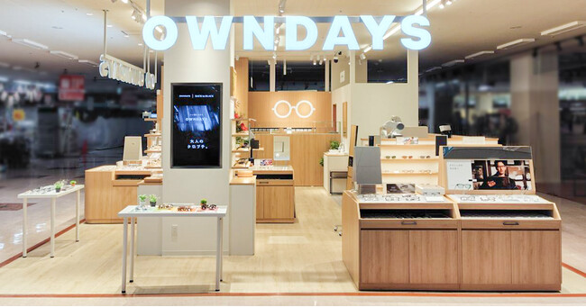 【OWNDAYS｜オンデーズ】ハイブリッド型の商業施設に新店舗が登場。…