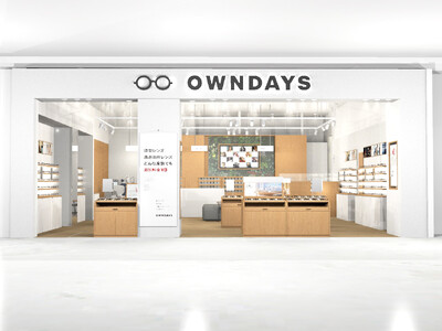 【OWNDAYS｜オンデーズ】通勤・通学層からシニア層が集う大型商業施設に出店「ヴェルサウォーク西尾店」が10月23日（金）オープン！