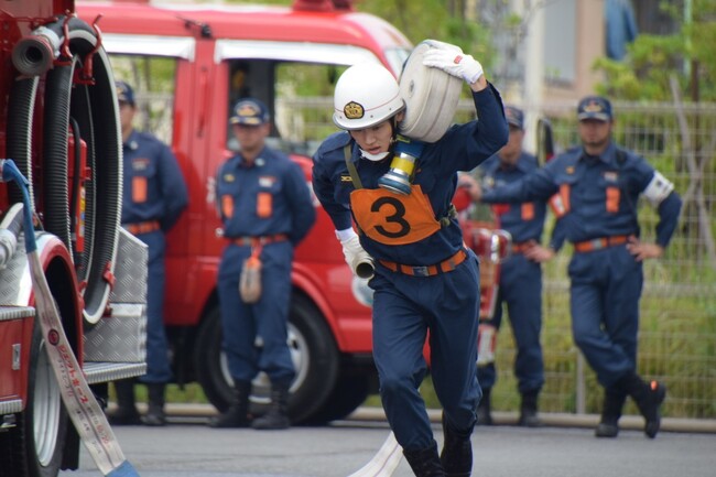 町田市消防団ポンプ操法大会を開催します