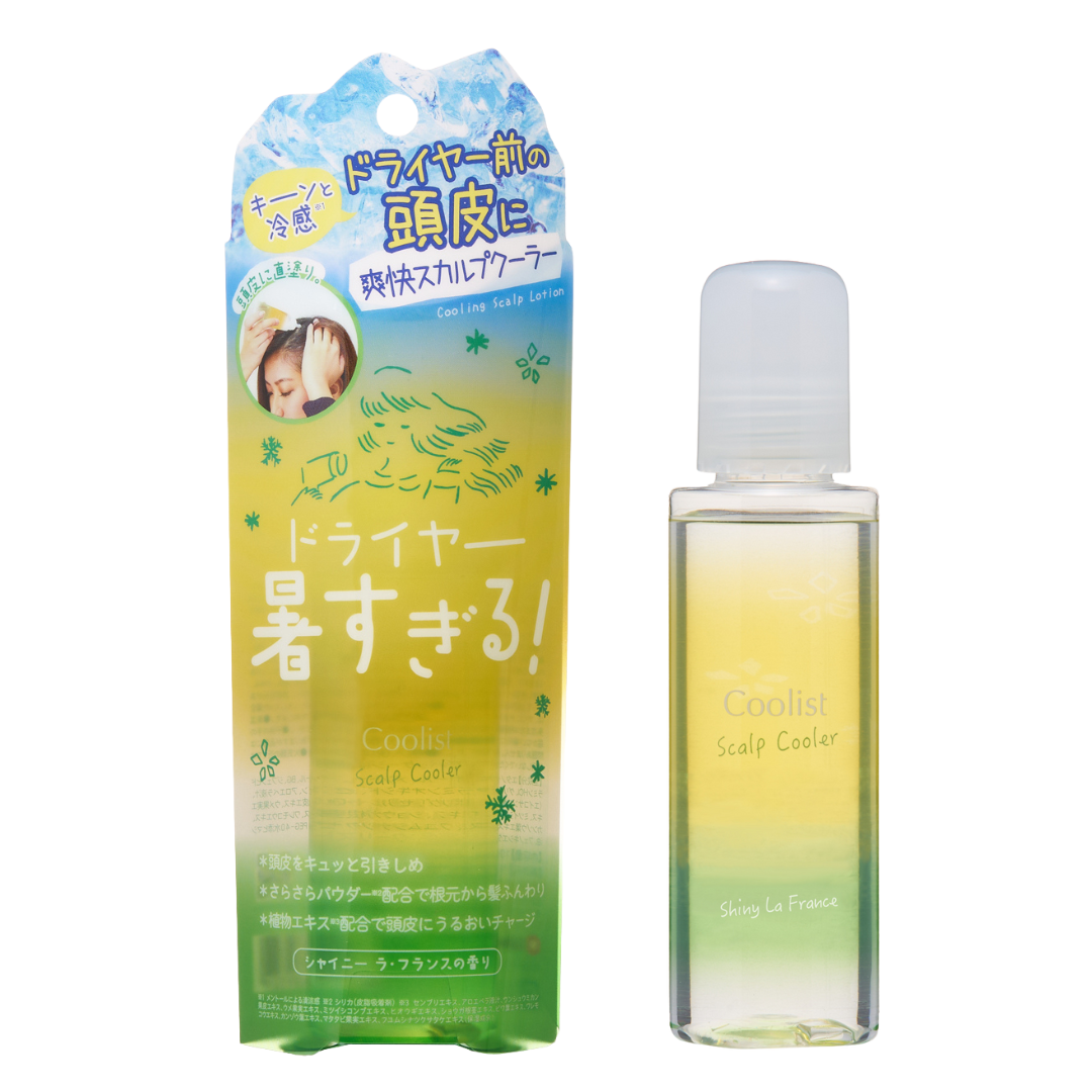 【SNSで注目度UP】暑すぎるヘアドライに「-5℃」(※1)の零氷感(※2)！頭皮に直塗り、真夏の汗だくドライヤータイムが爽快に。