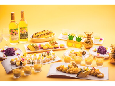 パイナップルフェアを沖縄のホテルビュッフェで開催。スイーツと美酒が彩る期間限定メニュー【グランドメルキュール沖縄残波岬リゾート】