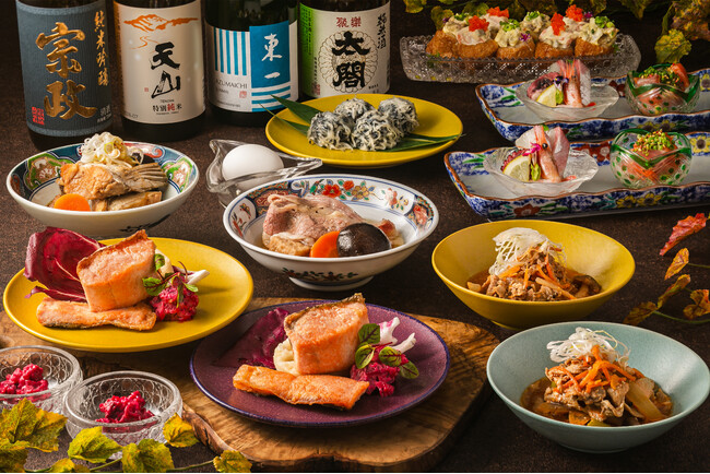 唐津の生産者が育てた食材×みらいサーモン、かごしま黒豚と佐賀の地酒4銘柄を味わう秋冬メニューを10月1日から提供開始【メルキュール佐賀唐津リゾート】