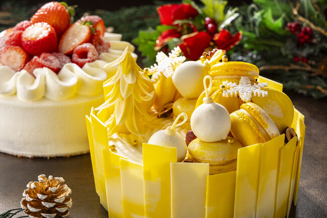【プルマン東京田町】クリスマスケーキコレクション 2026 黄金に輝く“森”を表現した新作「ラ フォレ ドール」が登場
