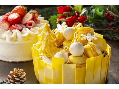 【プルマン東京田町】クリスマスケーキコレクション 2026 黄金に輝く“森”を表現した新作「ラ フォレ ドール」が登場