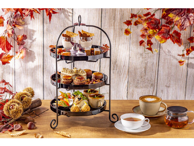 一足早く秋をお届け 芳醇な『栗』スイーツたっぷり！秋のアフタヌーンティーと秋のケーキ4種が新登場【プルマン東京田町】