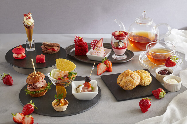 【スイスホテル南海大阪】甘く贅沢なひとときを「Strawberry & Chocolate　Afternoon Tea」2024年12月26日（木）～2025年2月28日（金）開催