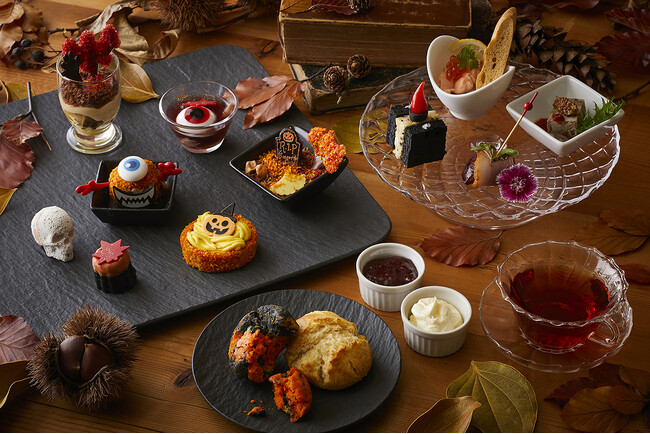 【スイスホテル南海大阪】紅葉の季節にモンスターがやってきた！ちょっぴり怖くてかわいい「Monsters Autumn Party Afternoon Tea」2025年9月1日～10月31日 開催