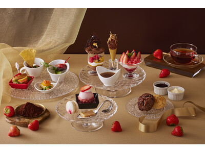 【スイスホテル南海大阪】リンツチョコレートを心ゆくまで堪能するアフタヌーンティー第二弾「ハーティーアフタ...