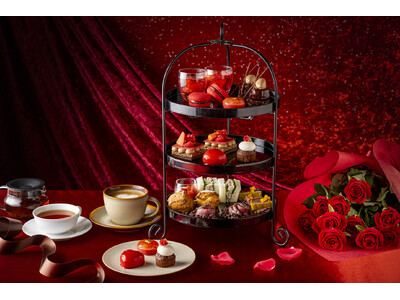 【プルマン東京田町】バレンタインシーズンにおすすめ！深紅の「チョコレートアフタヌーンティー」
