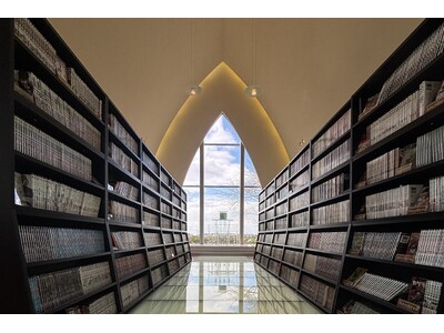 ウェディングチャペルの空間をリニューアル。「ブックチャペル」2026年2月1日グランドオープン！　アニメの聖地ならではの約9,000冊を選書【グランドメルキュール浜名湖リゾート＆スパ】