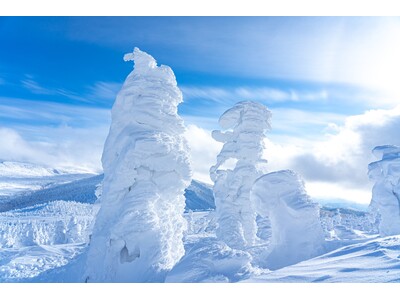 宮城蔵王の希少な自然美「スノーモンスター」を間近で体感。暖房完備の雪上車で行く「樹氷めぐりツアー」付き宿泊プランを、2、3月限定販売【メルキュール宮城蔵王リゾート&スパ】