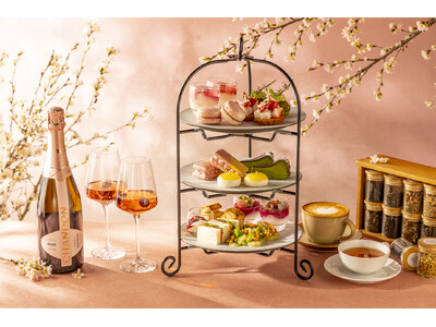 【プルマン東京田町】桜に包まれる午後のティータイム　五感で味わう「桜アフタヌーンティー2026」登場