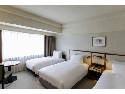 札幌中心部で“3名利用を中心とした複数名ステイ”に対応。トリプルルームを105室へ大幅増設【グランドメルキュール札幌大通公園】