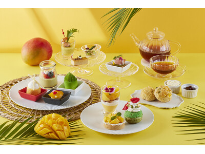 【スイスホテル南海大阪】 初夏の訪れを楽しむ「マンゴー＆ピスタチオ アフタヌーンティー」2026年5月1...
