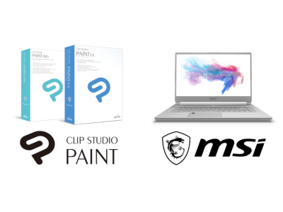 MSIから「CLIP STUDIO PAINT」動作確認済推奨パソコンが発売