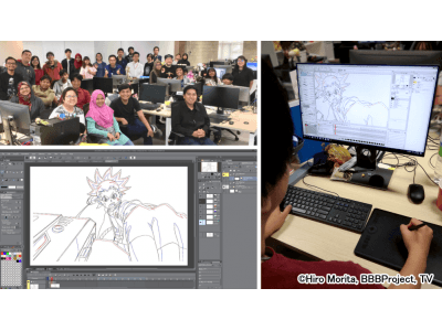 OLM Asiaがマレーシアのアニメーションスタジオで「CLIP STUDIO PAINT」を導入 アウトソースにとどまらないアニメーションスタジオを目指して