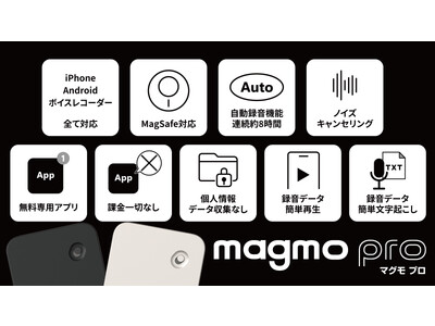 【ついに明日8/24公開！】Makuake限定特価で販売！！magmo pro(マグモプロ)