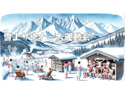 【雪の運動会×サウナ】冬の新アクティビィティ体験イベント開催
