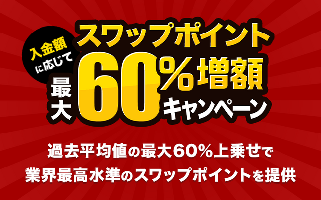 人気のトルコリラ3通貨ペアが対象！『外貨ネクストネオ』入金額に応じてスワップポイント最大60％増額キャンペーン！