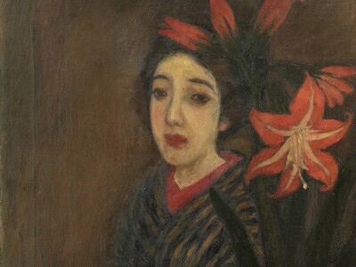 【夢二生誕140年】夢二郷土美術館　5月15日から5日間限定　ふるさと岡山で油彩画《アマリリス》 を一般初公開