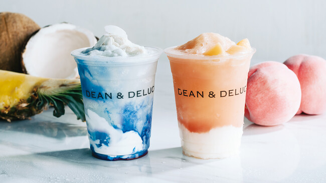 【DEAN & DELUCA 岡山】ひんやり果実でリフレッシュ。初夏に楽しむ彩りフラッペ2種が登場。