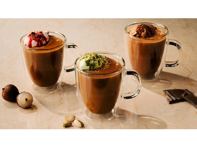 DEAN & DELUCA 岡山が贈る、香りと余韻をたのしむバレンタインチョコレートドリンク3種 1月15日（木）より発売。