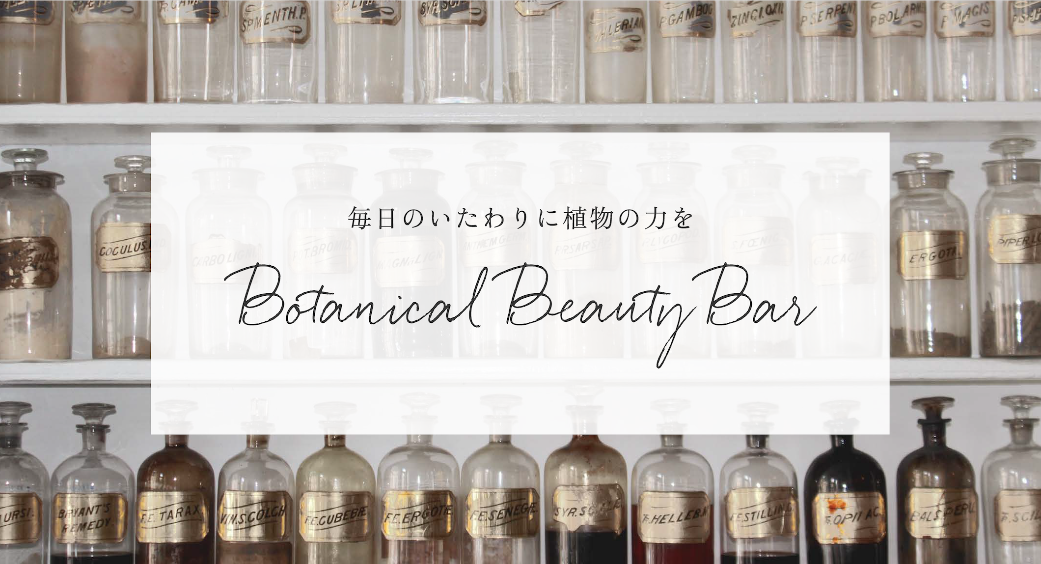 自分にぴったりのボタニカル化粧水レシピがわかる！特設サイト「Botanical Beauty Bar」をオープン
