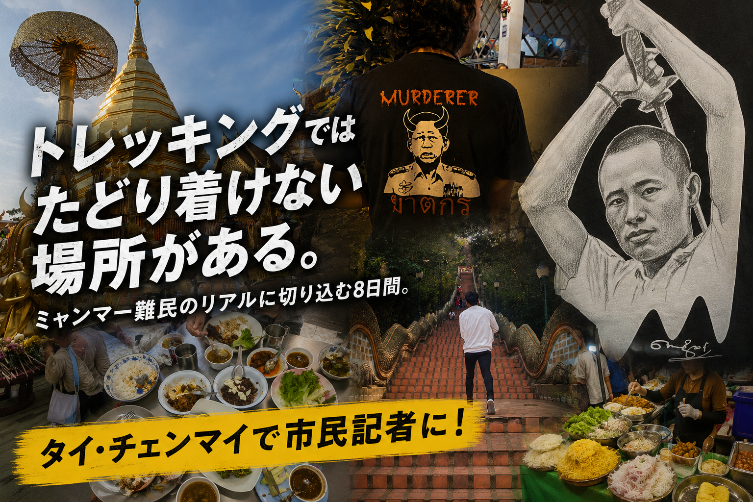 市民記者になってミャンマー難民を取材しよう『Global Media Camp…