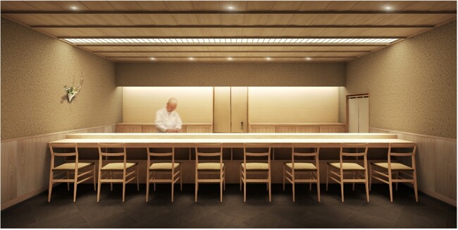 シンガポールに「鮨 あらい」初の海外出店　船場が実施設計・施工を担当