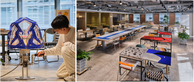 プレスリリース「船場とヤマハ発動機がバイク部品を使ったファニチャーを共創」のイメージ画像