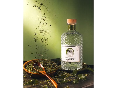 10/1 新発売! クラフトジンのSiCX京都蒸留所から、京都 最高級抹茶ジン新発売