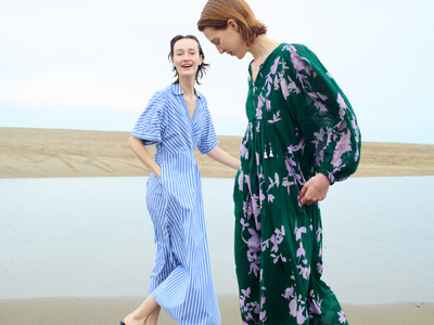 ＜ne Quittez pas×スタイリスト佐藤佳菜子＞コラボレーション第6弾は、初の春夏2章で展開。春コレクションは「自分らしく、洗練と信頼感を纏う服」