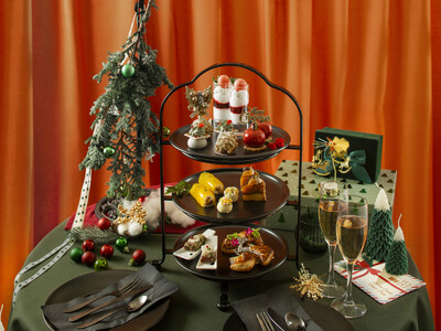 『ウィンターデライトアフタヌーンティー』が2025年11月17日（月）よりスタート。冬の実りと季節の香りが織りなす、優雅であたたかな午後のひとときをお届けします。