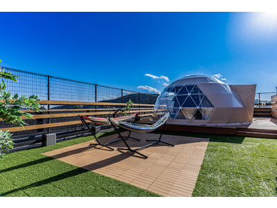 【2023年1月グランドオープン】～四国初！美しいサンセットや夜景を眺める屋上でのルーフトップグランピング～【ルーフトップ・グランピング高知】