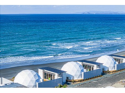 【Resort Glamping.com新掲載】～どこまでも広がる白い砂浜・青い海を望む南国風グランピン...
