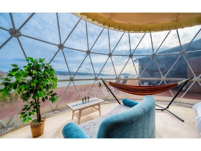 【グランドーム福岡ふくつ】オーシャンビューグランピングを満喫お得な特典が詰まった3つの特別プランが登場！