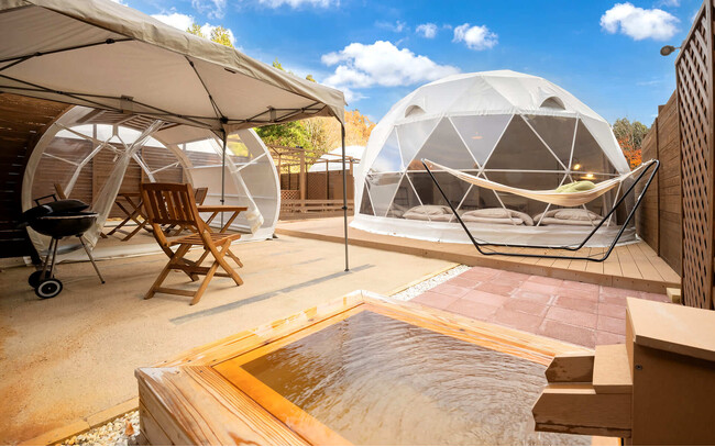 【最大１万円OFF／お子様無料】栃木県・矢板市「矢板温泉グランピング …