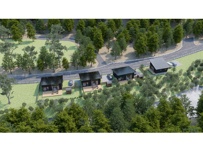 【山梨・都留市】2026年10月OPEN！清流隣接の岩盤浴・サウナを備えたラグジュアリーヴィラ「SANT...